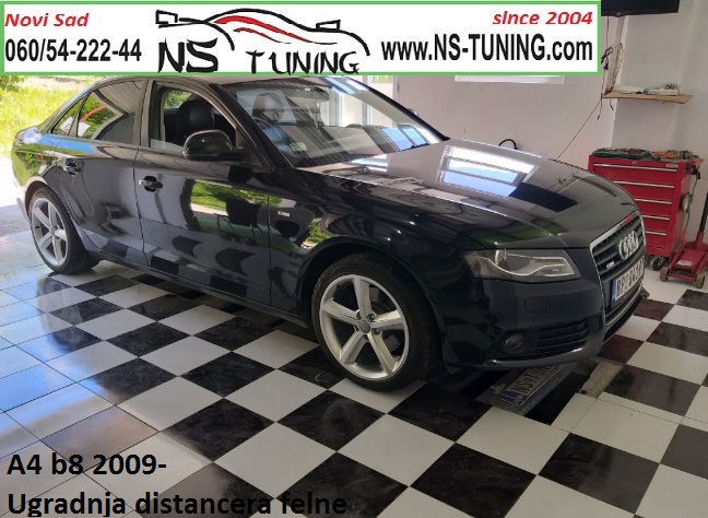 audi a4 b8 ugradnja prodaja distancera felne 5x112 66.5 20mm  novi sad tuning ns